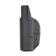 5 - Кобура для зброї Glock - 17 / 22 / 47 для правші ATA‑Gear Fantom ver.3. Чорний