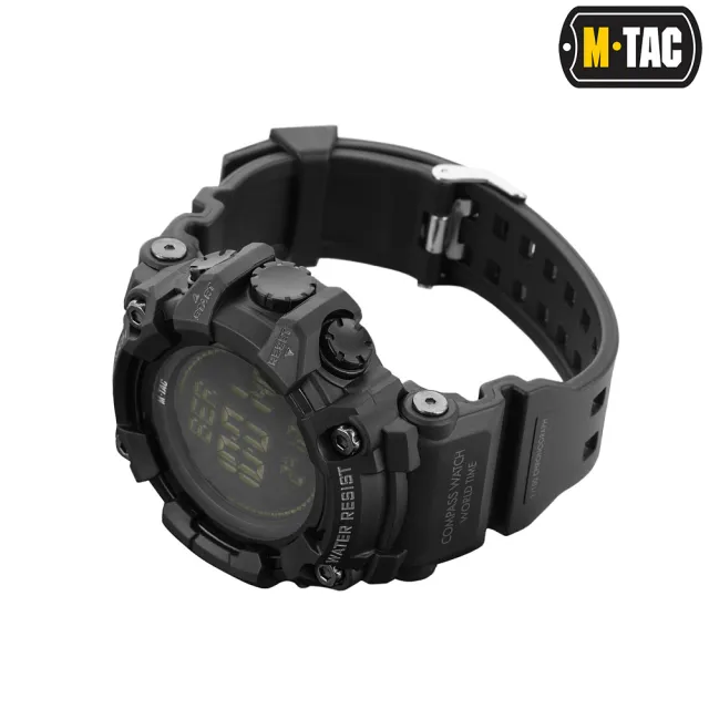 20 - Годинник тактичний 2037 Army M-Tac. Чорний
