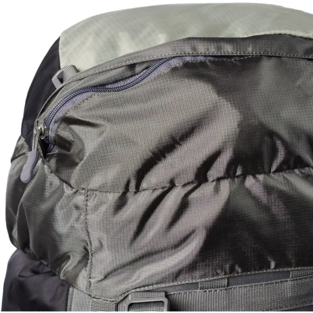7 - Рюкзак туристичний Naturehike NH70B070-B, 70л+5л. Чорно-сірий