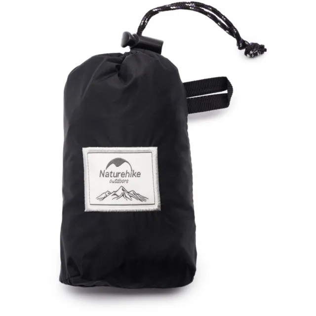 4 - Рюкзак компактный сверхлегкий Naturehike Ultralight NH17A012-B, 18л. Черный