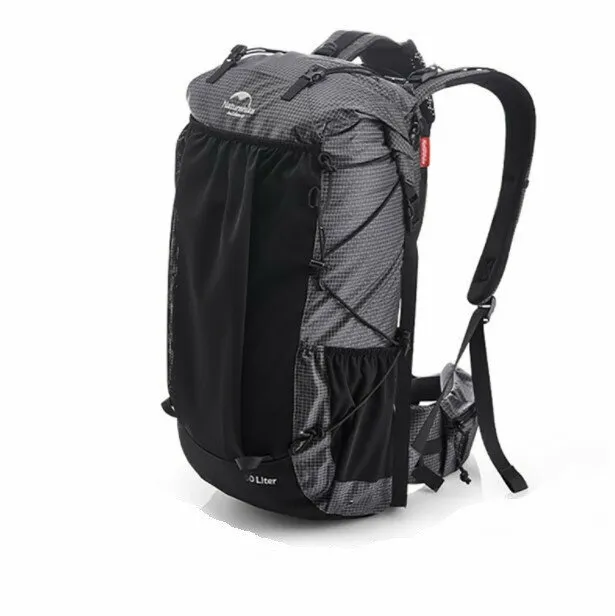 1 - Рюкзак туристичний Naturehike Rock NH20BB113, 40+5л. Чорний