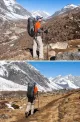 6 - Рюкзак туристичний Naturehike Rock NH19BP095, 60+5л. Чорний