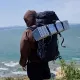 3 - Коврик складной Naturehike CNK2300DZ017 IXPE с алюминиевой пленкой, бежевий