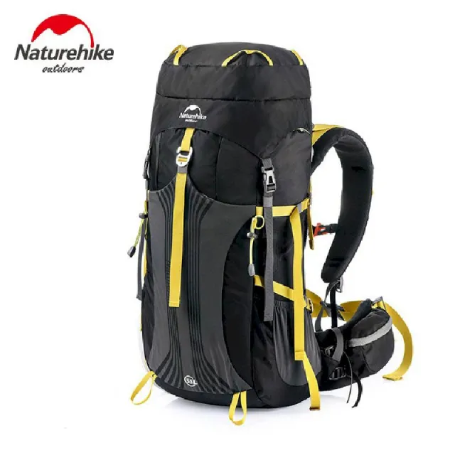 1 - Рюкзак туристичний Naturehike NH16Y020-Q, 55л. Чорний