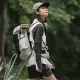 6 - Рюкзак туристичний Naturehike NH20BB206, 20л. Графіт в клітинку