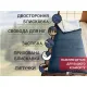 6 - Спальний мішок 3 в 1 Naturehike CR450 CNH22SD011, синій