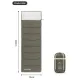 4 - Спальник з капюшоном Naturehike LD350 CNK2300SD016, темно-зелений