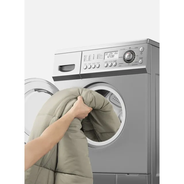 8 - Спальный мешок с капюшоном Naturehike M300 NH20MSD02, зеленый, левый