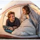 12 - Спальний мішок з капюшоном Naturehike M300 NH20MSD02, зелений, правий