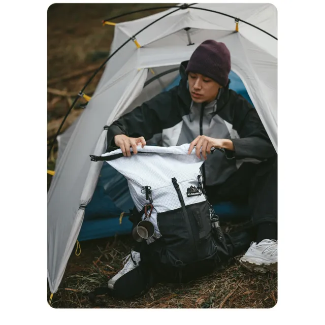 20 - Рюкзак туристичний Naturehike CNK2300016, 30+5л. Коричневий