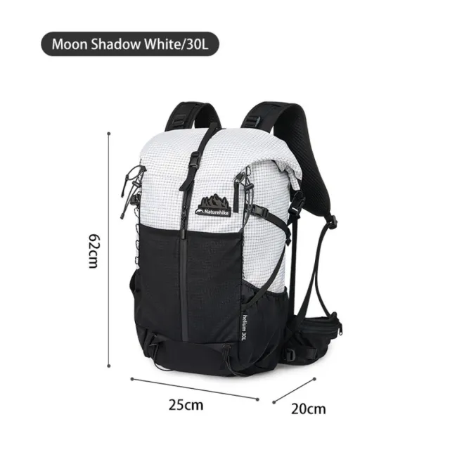 18 - Рюкзак туристичний Naturehike CNK2300016, 30+5л. Коричневий