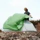 10 - Намет надлегкий одномісний Naturehike Cloud Up Base 1 CNK2450WS032, зелений