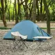4 - Кресло складное Naturehike NH20JJ022 600D Oxford Cotton/сталь, бежевый