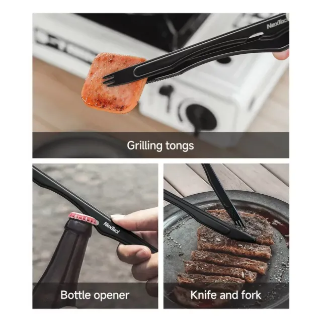 5 - Кемпинговый набор кухонной посуды NexTool Outdoor Cooking set, 6 предметов