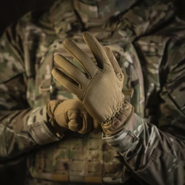 7 - Тактичні рукавички M-Tac Scout Tactical Mk.2. Койот