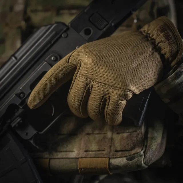 5 - Тактичні рукавички M-Tac Scout Tactical Mk.2. Койот