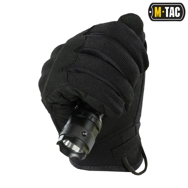 4 - Тактичні рукавички M-Tac Assault Tactical Mk.5. Чорний