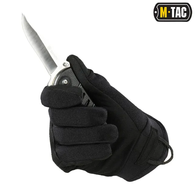 3 - Тактичні рукавички M-Tac Assault Tactical Mk.5. Чорний
