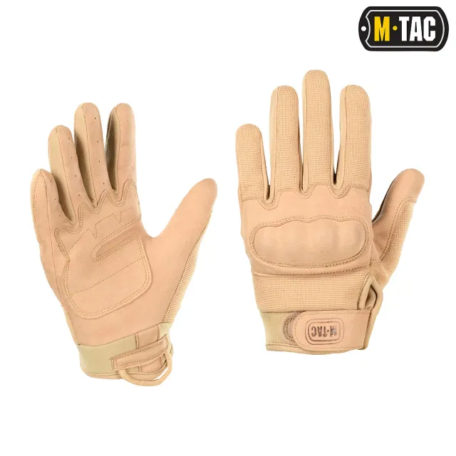 1 - Тактичні рукавички M-Tac Assault Tactical Mk.5. Хакі