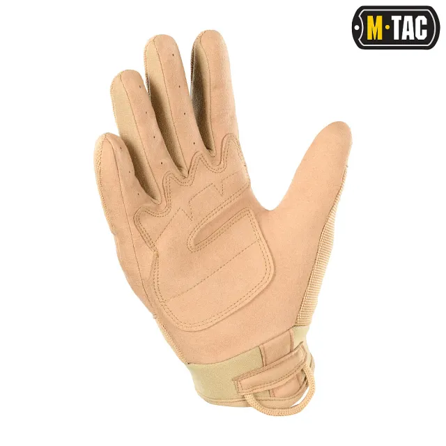 4 - Тактичні рукавички M-Tac Assault Tactical Mk.5. Хакі