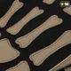 6 - Тактические перчатки M-Tac Skeleton Nomex. Черный/Койот