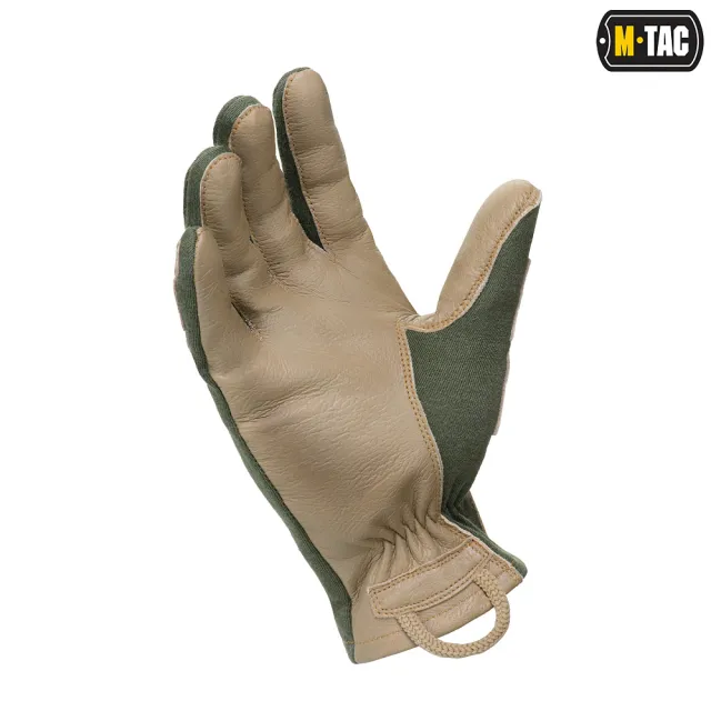 3 - Тактические перчатки M-Tac Skeleton Nomex. Олива/Койот