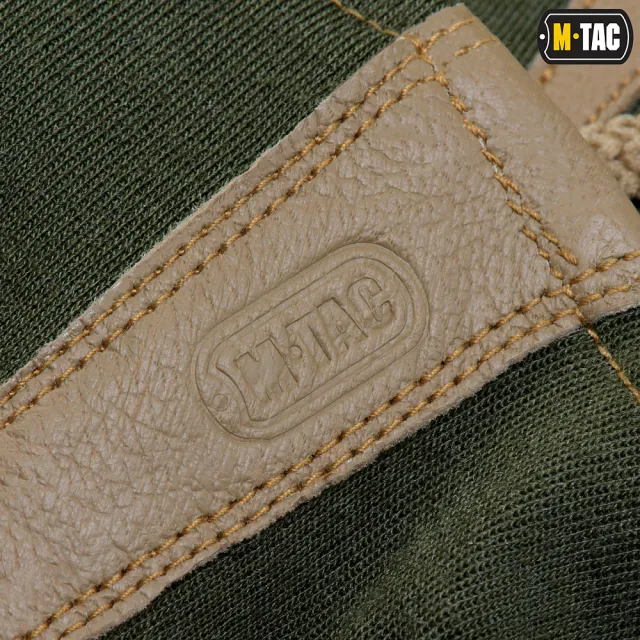 6 - Тактические перчатки M-Tac Skeleton Nomex. Олива/Койот
