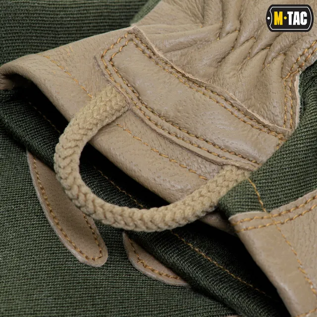 8 - Тактические перчатки M-Tac Skeleton Nomex. Олива/Койот