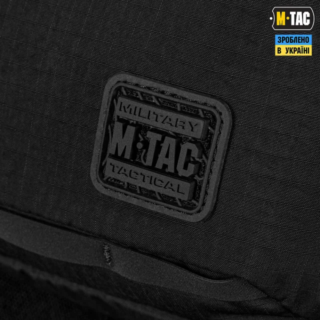 8 - Сумка на пояс M-Tac City Waist Bag Lite-NR Elite. Чорна