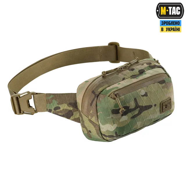 4 - Сумка на пояс M-Tac City Waist Bag X-Pac Elite. Мультикам