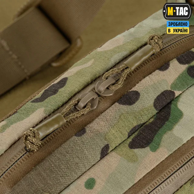 9 - Сумка на пояс M-Tac City Waist Bag X-Pac Elite. Мультикам