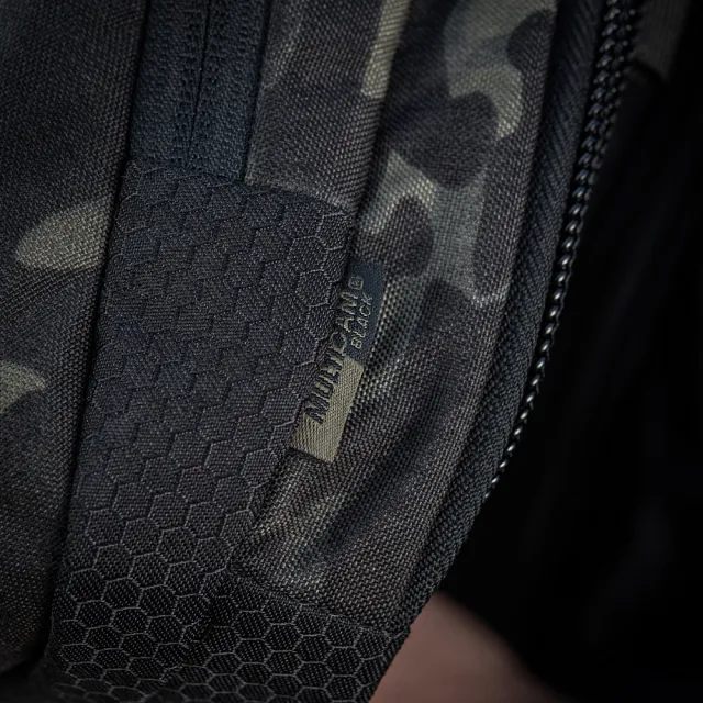 21 - Плечевая однолямковая сумка M-TAC EDC Bag Elite. Multicam Black
