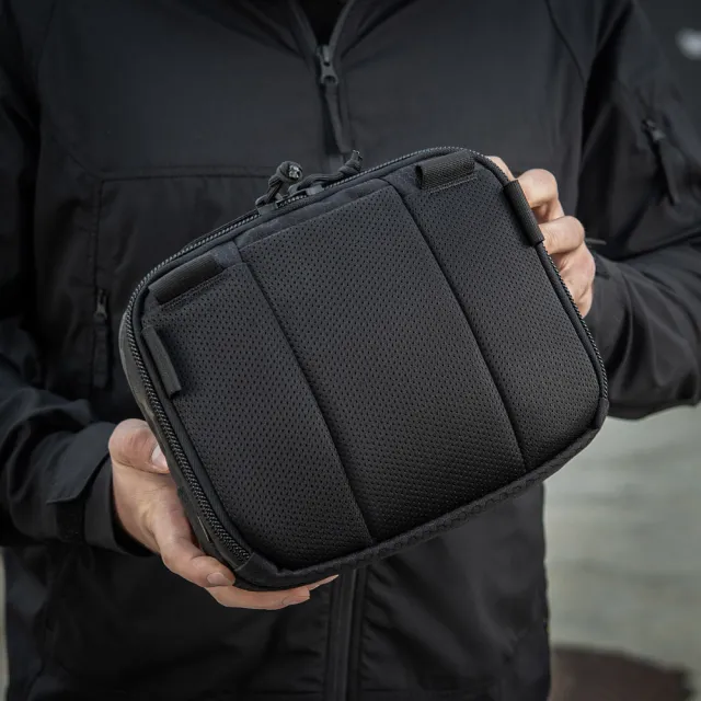 19 - Плечевая однолямковая сумка M-TAC EDC Bag Elite. Multicam Black