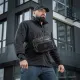 14 - Плечевая однолямковая сумка M-TAC EDC Bag Elite. Multicam Black