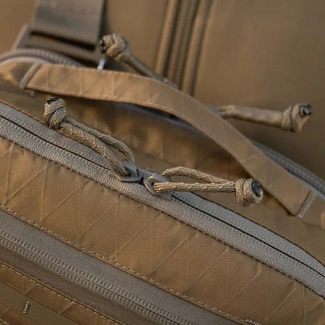 16 - Плечова однолямкова сумка M-TAC EDC Bag X-Pac Elite. Койот