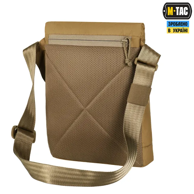 2 - Плечова однолямкова сумка M-TAC Magnet Bag X-Pac Elite. Койот