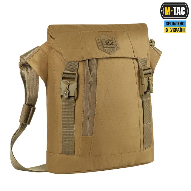 3 - Плечова однолямкова сумка M-TAC Magnet Bag X-Pac Elite. Койот