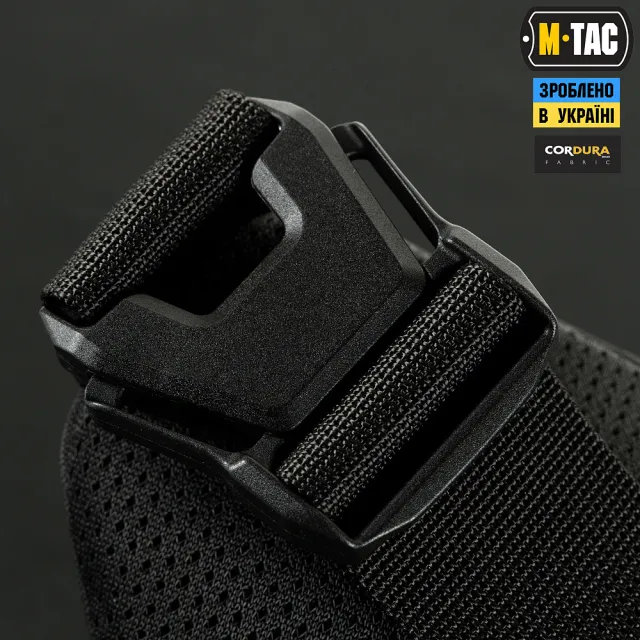 5 - Поясная сумка M-TAC Waist Bag Hex. Черная
