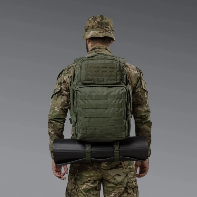 6 - Тактический рюкзак Scout на 40л. Cordura 1000D. Олива