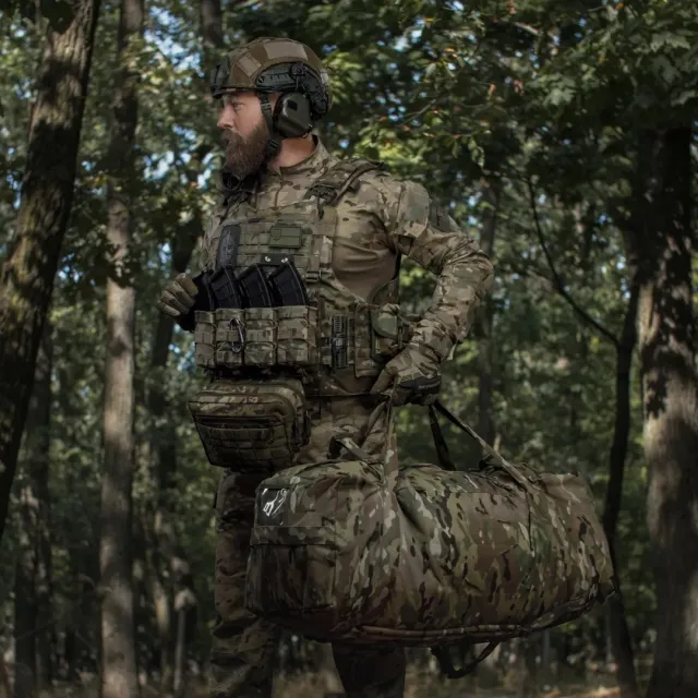 7 - Тактическая сумка-баул на 100л. Cordura 500D. Мультикам