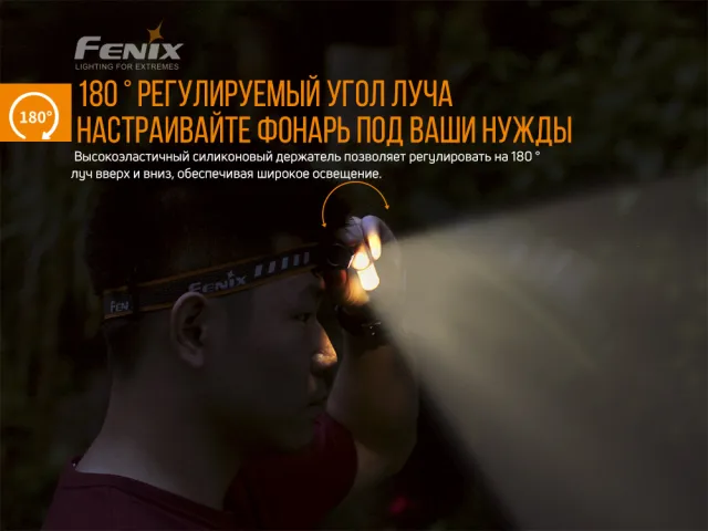 8 - Ліхтар налобний Fenix HM23