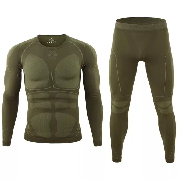 2 - Комплект термобілизни ESDY MILITARY. Олива