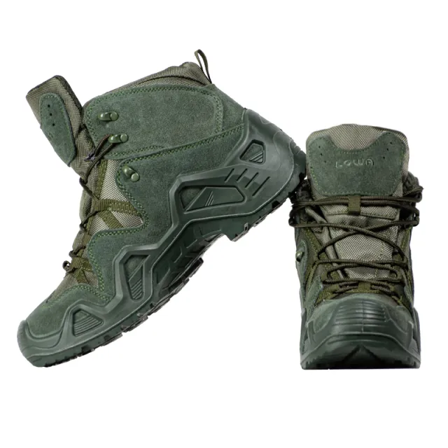 2 - Ботинки тактические LOWA (Replika) ZEPHYR GTX® MID TF Ranger. Олива.