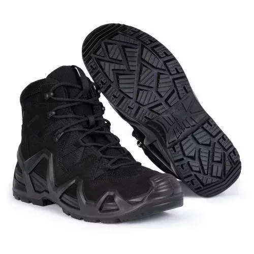 1 - Тактичні черевики Lowa Zephyr MK2 Gore-Tex® MID TF. Чорний