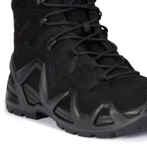 5 - Тактичні черевики Lowa Zephyr MK2 Gore-Tex® MID TF. Чорний