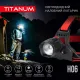 8 - Налобный светодиодный фонарь TITANUM 800Lm 6500K