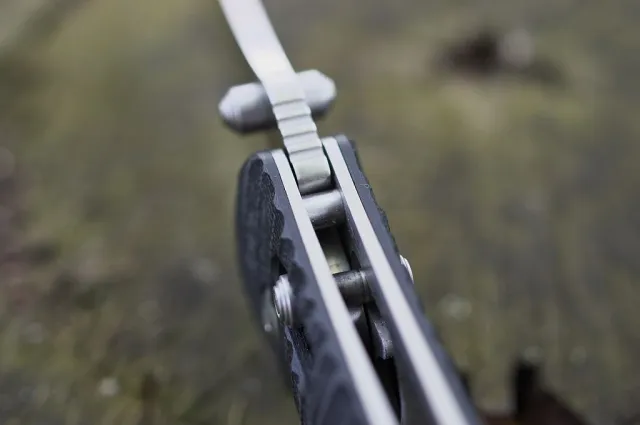 12 - Нож складной Ganzo G720-B черный