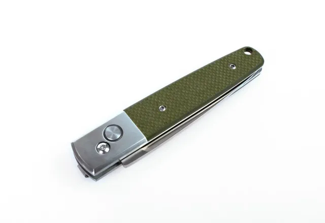 4 - Нож складной Ganzo G7211-GR зеленый