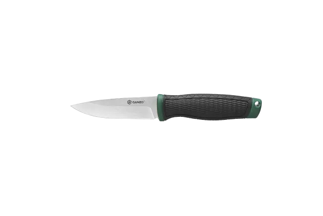 3 - Нож Ganzo G806-GB с ножнами, зелёный