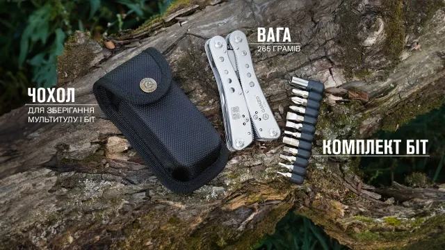 3 - Мультитул Multi Tool Ganzo G201